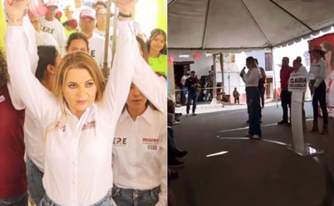 Claudia Delgadillo tuvo problemas para hablar y caminar por sí misma.