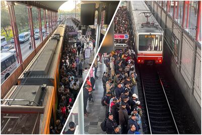 Línea A del Metro CDMX al borde del colapso: Tren retirado causa caos