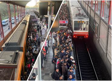 Línea A del Metro CDMX al borde del colapso: Tren retirado causa caos