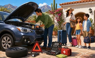 ¿Qué debo revisar en mi auto antes de viajar por carretera? Checa esto antes de irte de vacaciones