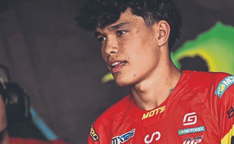 Muere Enzo Badenas en terrible accidente, campeón español de motocross, a los 17 años