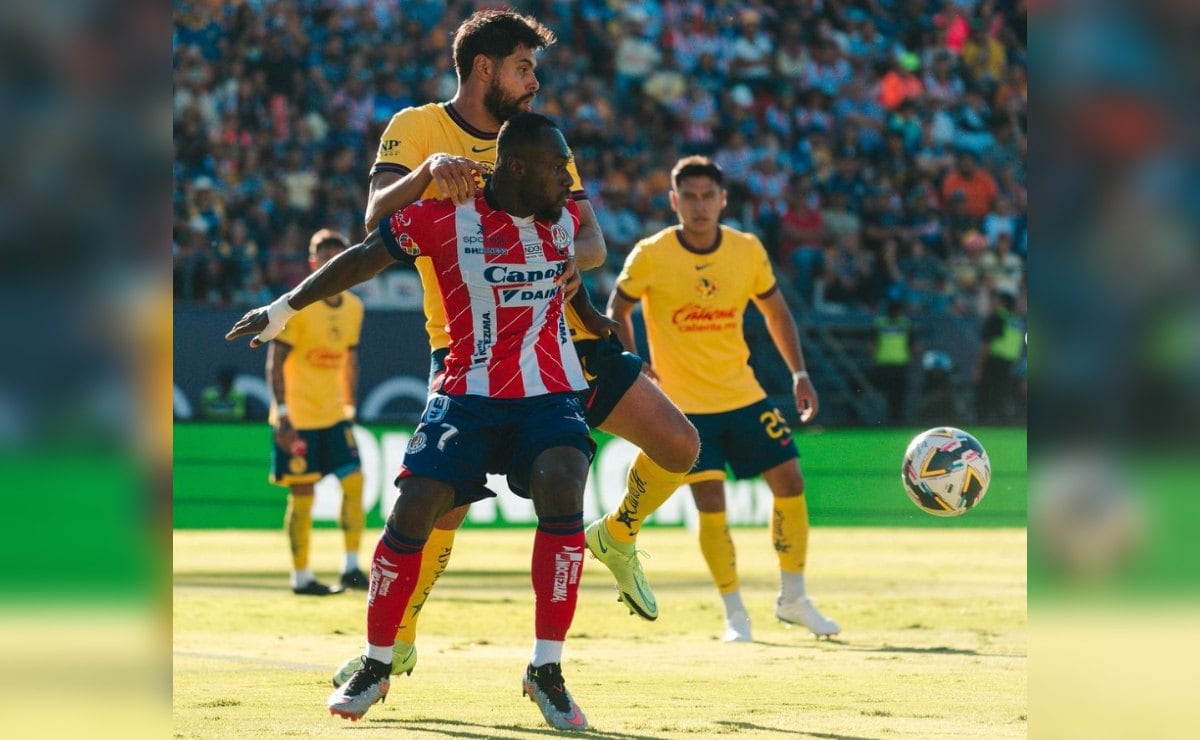 Atlético de San Luis victoria vs América Jornada 1 Alfonso Lastras ...