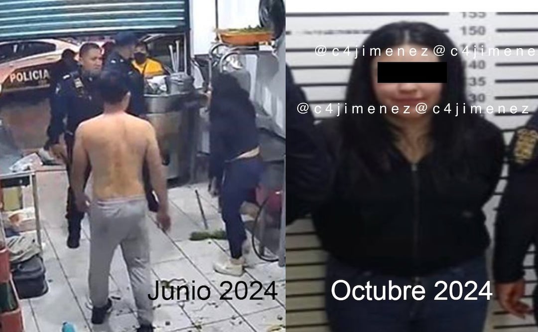 ¡Lo volvió a hacer! Mujer es arrestada por apuñalar a su pareja por segunda vez, en CDMX