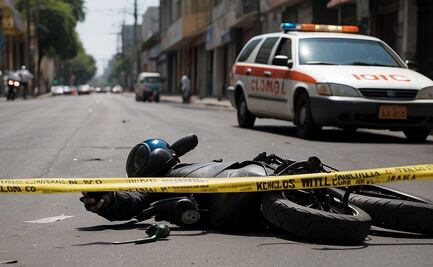 Plomean a enfermero en motoneta en la Venustiano Carranza