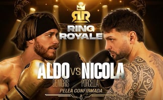 Aldo De Nigris le canta un tiro a Nicola Porcella en Ring Royale ¿Quién ganará?