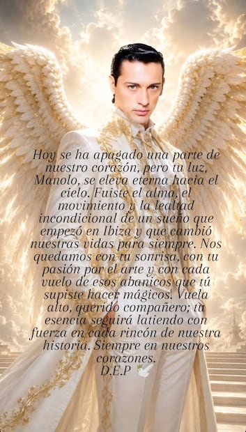 Comunicado Manuel Arjona (Vía: Instagram)