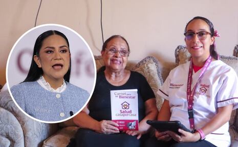 Ariadna Montiel: Suman más de 14 millones de consultas Casa por Casa a adultos mayores