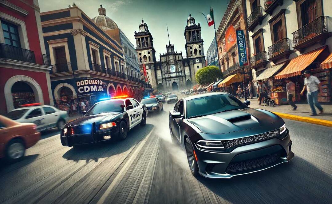 Persecución y balacera en la GAM deja 2 policías heridos tras robo de un auto