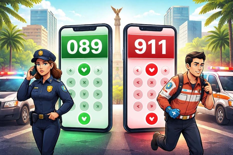 Diferencias entre el 089 y el 911: ¿En qué casos se deben marcar?. Foto: (IA)