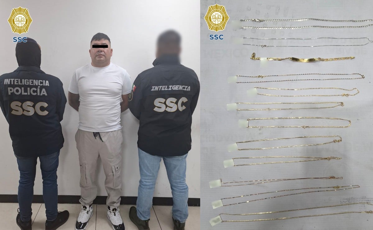Detienen a presunto ladrón de joyería en la Cuauhtémoc, traía 36 bolsitas con hierba