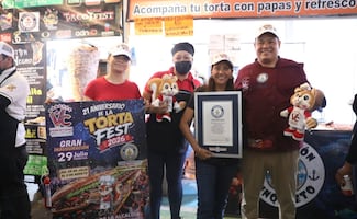 ¡Tortota! Torta Fest 2026 rompe récord Guinness y reúne a casi 600 mil personas en la CDMX