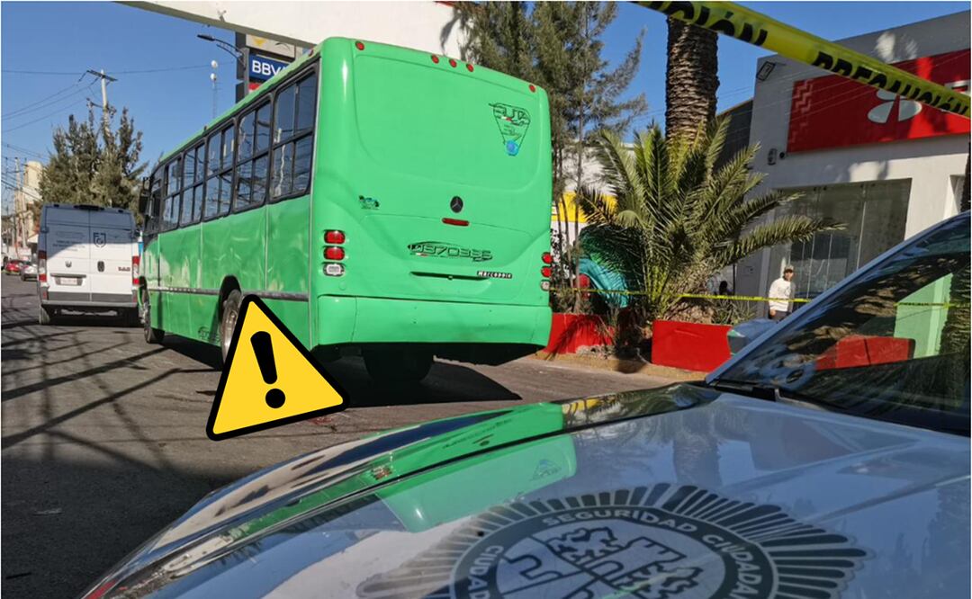 ¡Perdió la cabeza! En Tláhuac un camionero atropelló a una mujer de la tercera edad