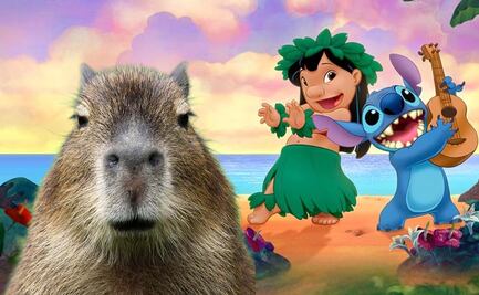 ¿Cómo se vería un Capibara si fuera un personaje de Lilo y Stitch? 