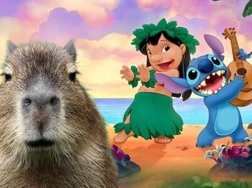¿Cómo se vería un Capibara si fuera un personaje de Lilo y Stitch?