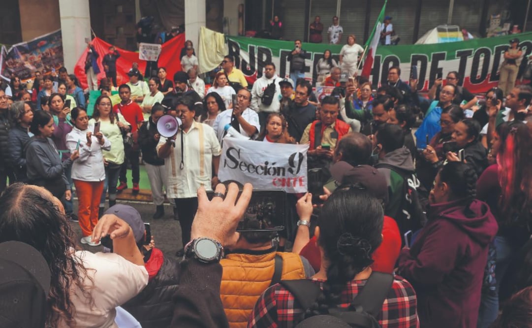 Trabajadores del IMSS amenazan con paro nacional. Foto: (Cuartoscuro)
