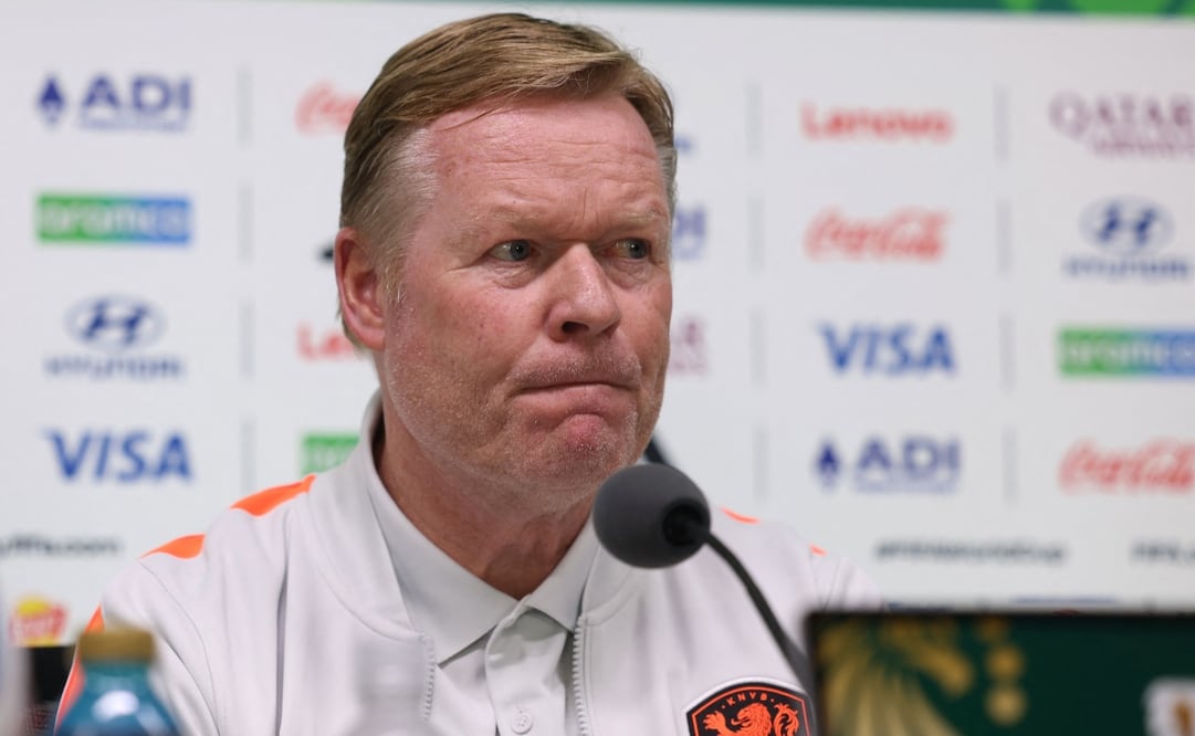Ronald Koeman renuncia como director técnico de Países Bajos. Foto: Julio Cesar Aguilar / AFP