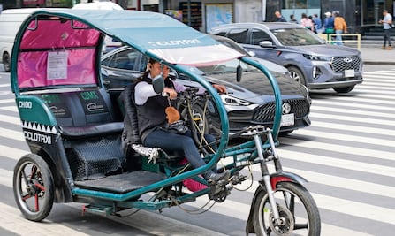 Gobierno de CDMX va contra ciclotaxis "pirata"
