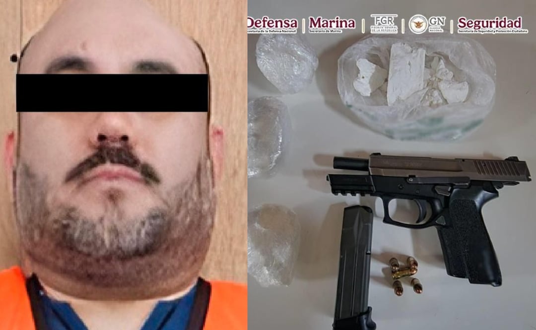 Detienen a La Morsa, operador de laboratorios clandestinos (Foto: Espepcial)