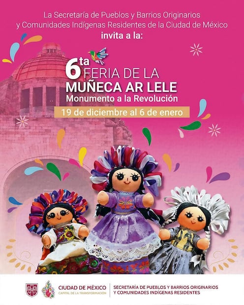 Vecinos de la Tabacalera rechazan Feria de la Muñeca Lele en el Monumento a la Revolución