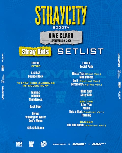 De “MANIAC” a “MIROH”: el setlist que podría soltar Stray Kids hoy en el Estadio GNP
Foto: Redes Sociales