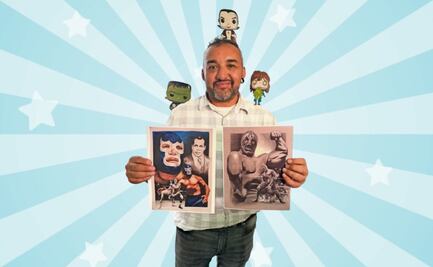 ¿Quién es Bernardo Flores, el muralista que llevó la lucha libre al arte urbano?