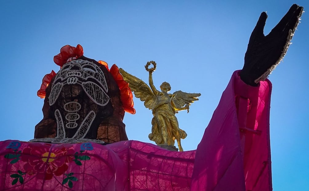 Foto: Cuartoscuro (Debajo del Monumento a la Independencia descansan los restos de héroes patrios)