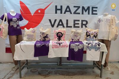 Reclusos elaboran artículos conmemorativos para el 8M