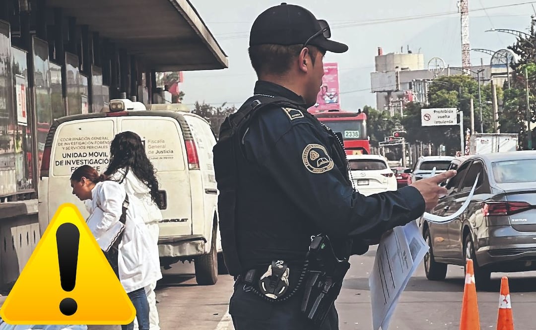 Biker hace como que no ve el semáforo en rojo y manda a la tumba a chavita, en Iztapalapa