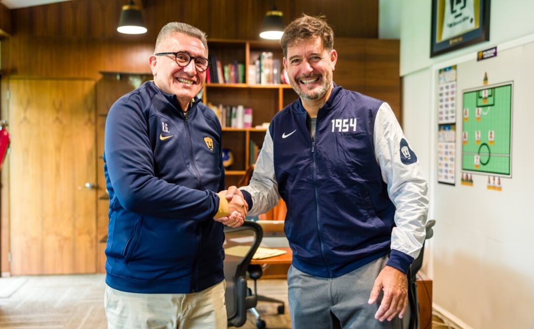 Pumas renueva a Gustavo Lema como su Director Técnico hasta el 2026