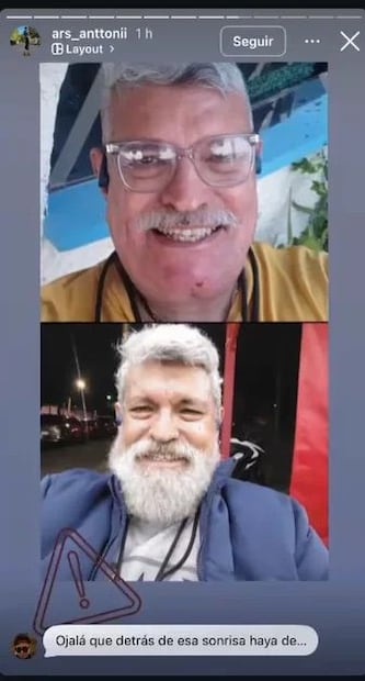 Historia de Antonia confirmando que si es Sergio Andrade (Vía: Redes)