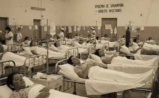 ¿Cuándo fue la última epidemia de sarampión en México y cómo se contagia?