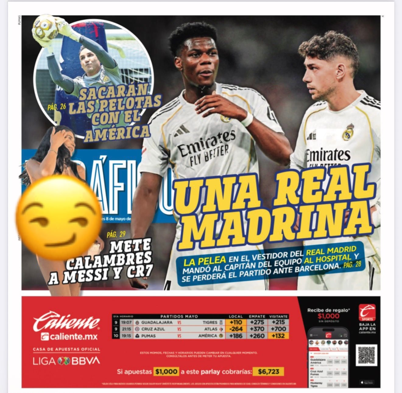 Portada El Gráfico | Viernes 8 de Mayo de 2026