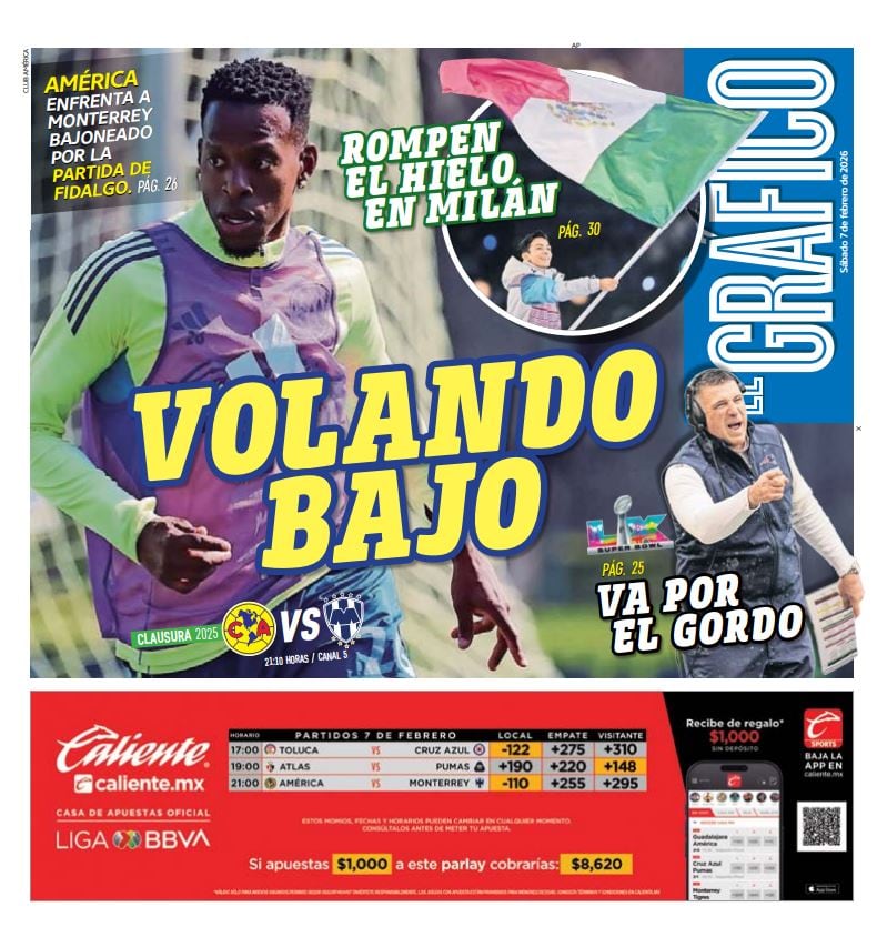 Imagen Staff El Gráfico (Portada El Gráfico | Sábado 7 de febrero de 2026)