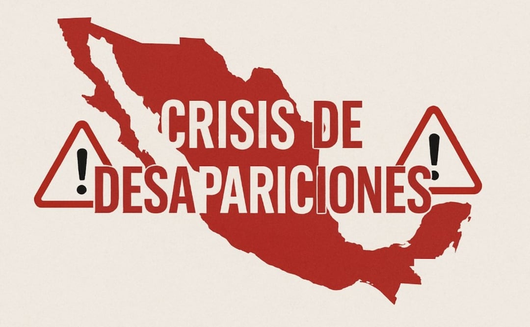 Crisis de desapariciones en México. Foto: (IA)