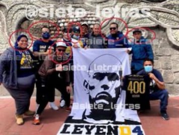 ¿Pumas ligado con el narco? Exhiben a líderes de La Rebel con drogas y armas