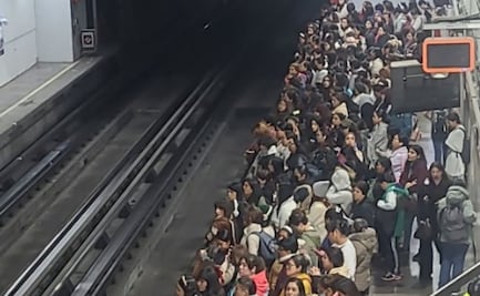 METRO CDMX colapsado: Línea 7 saturada y detenida ¿Qué está pasando?