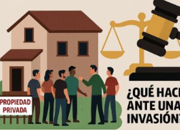 Desde una multa de $500 hasta seis años de prisión, sanción por invadir un predio