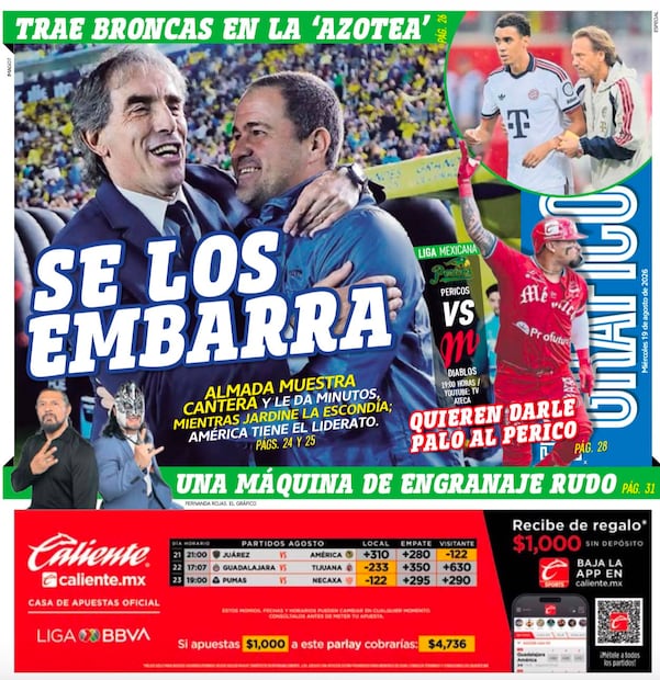 Portada El Gráfico | Miércoles 19 de Agosto de 2026
