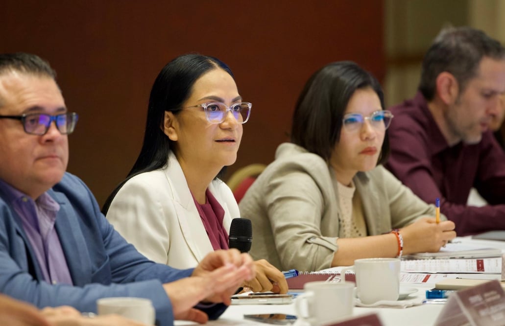 Ariadna Montiel encabeza reunión nacional de Morena en la Ciudad de México (Foto: Especial)