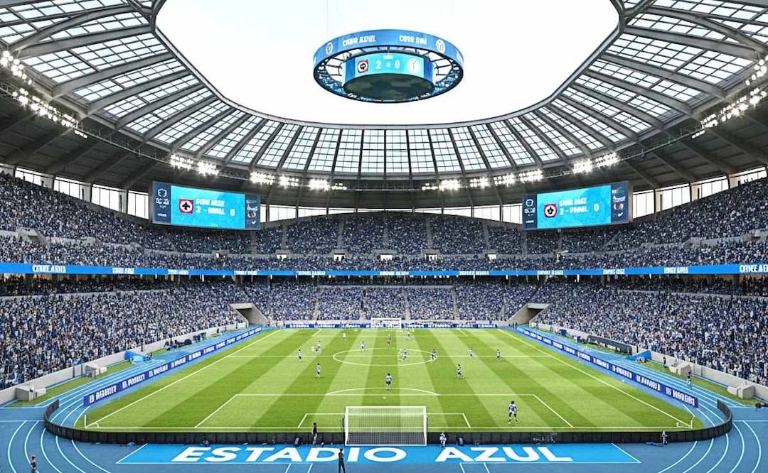 Imagen ilustrativa: IA (Cruz Azul aprueba presupuesto para nuevo estadio ¿De cuánto es la jugosa cantidad?)