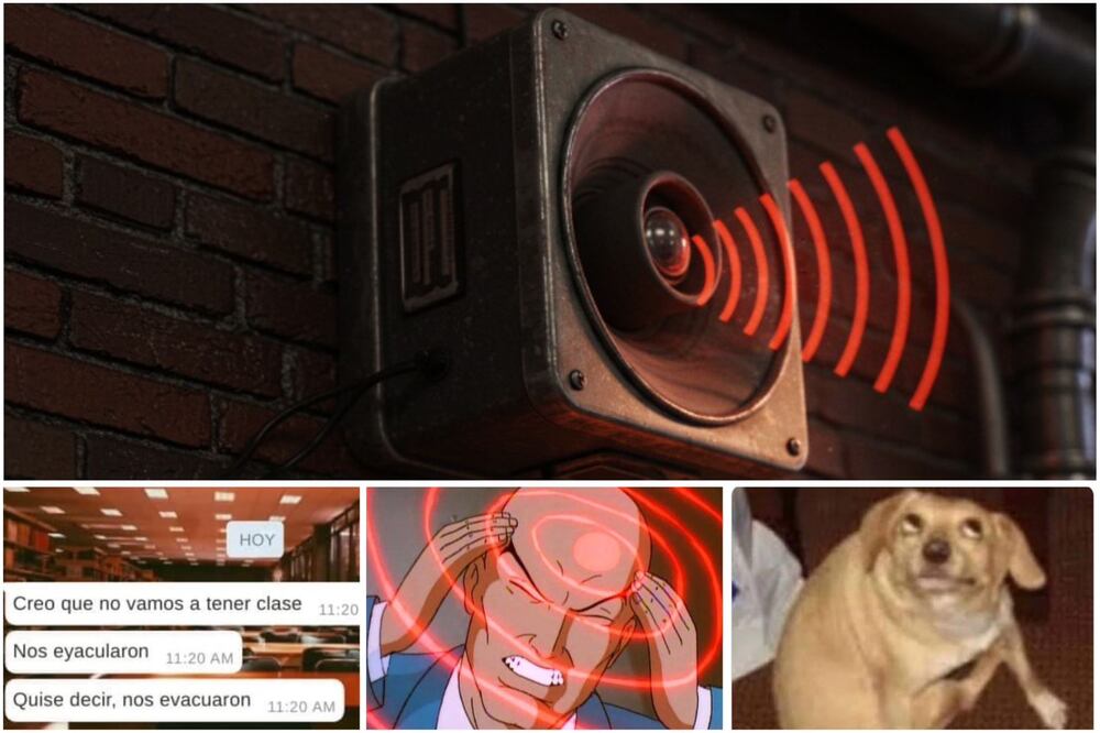 Memes del simulacro (Foto: X)