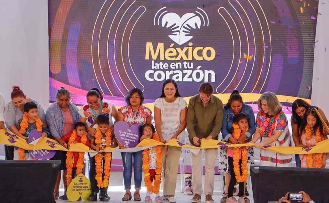 Ariadna Montiel Reyes y Fundación Teletón inauguran (CRIT) Montaña de Guerrero
