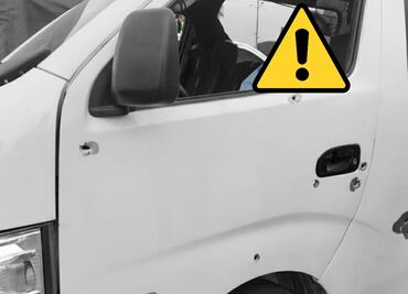 Chofer de combi libra ráfaga de disparos mientras conducía por la México-Pachuca