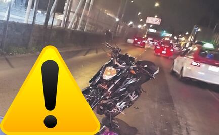 Motociclista muere al derrapar y ser arrollado por tráiler en ztapalapa