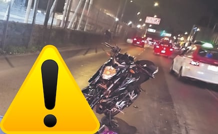 Motociclista muere al derrapar y ser arrollado por tráiler en ztapalapa