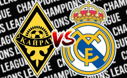 Real Madrid vs Kairat ¿Dónde y a qué hora ver EN VIVO el partido de la Champions League HOY?