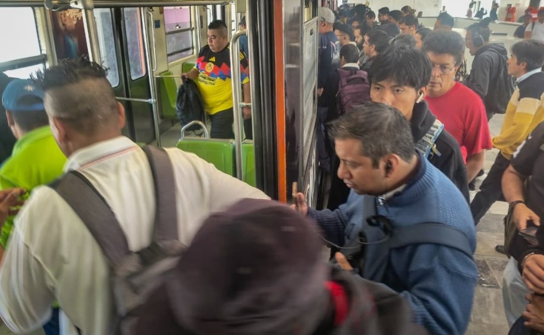 Metro CDMX. Foto: (Luis Camacho. El Gráfico)