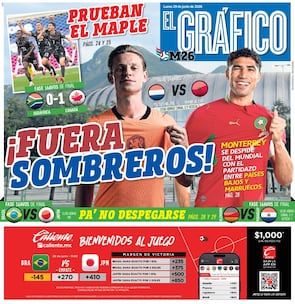 Portada El Gráfico | Lunes 29 de Junio de 2026