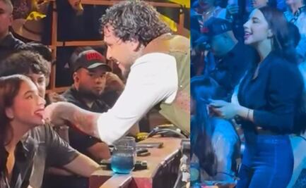 Ángela Aguilar ¿estás pedita, verdad?: Es captada en noche de excesos durante concierto de Nodal