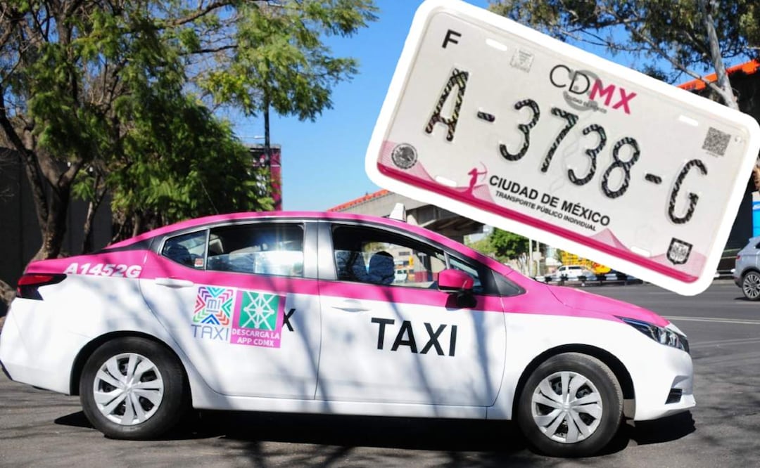 ¿Cómo sacar placas para taxi en CDMX? Requisitos, costos y pasos para el trámite. Foto: (Cuartoscuro)
